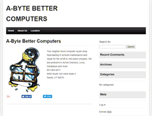 Tablet Screenshot of byte-better.com